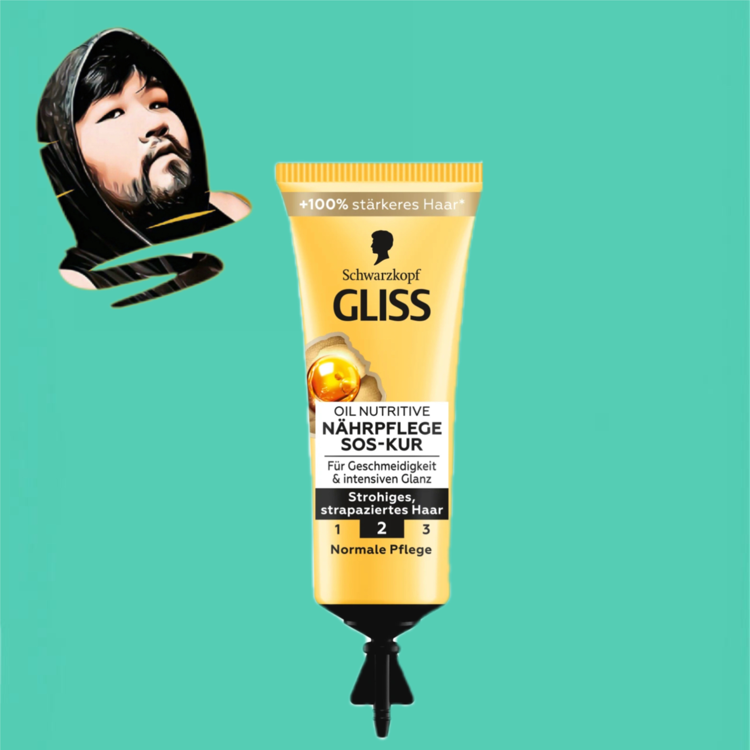 德国直邮满300包邮Schwarzkopf施华蔻GLISS系列受损修复精华乳