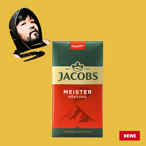 德国直邮【全场满300包邮】JACOBS 烘烤大师咖啡粉500g
