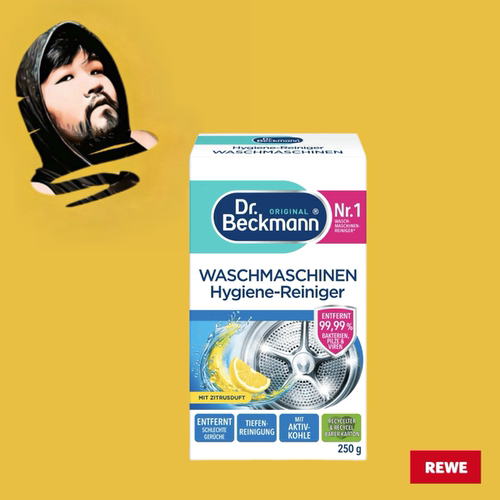 德国直邮【全场满300包邮】Dr. Beckmann洗衣机清洁剂250g