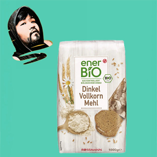 德国直邮【全场满300包邮】ener bio有机斯佩尔特全麦面粉1kg