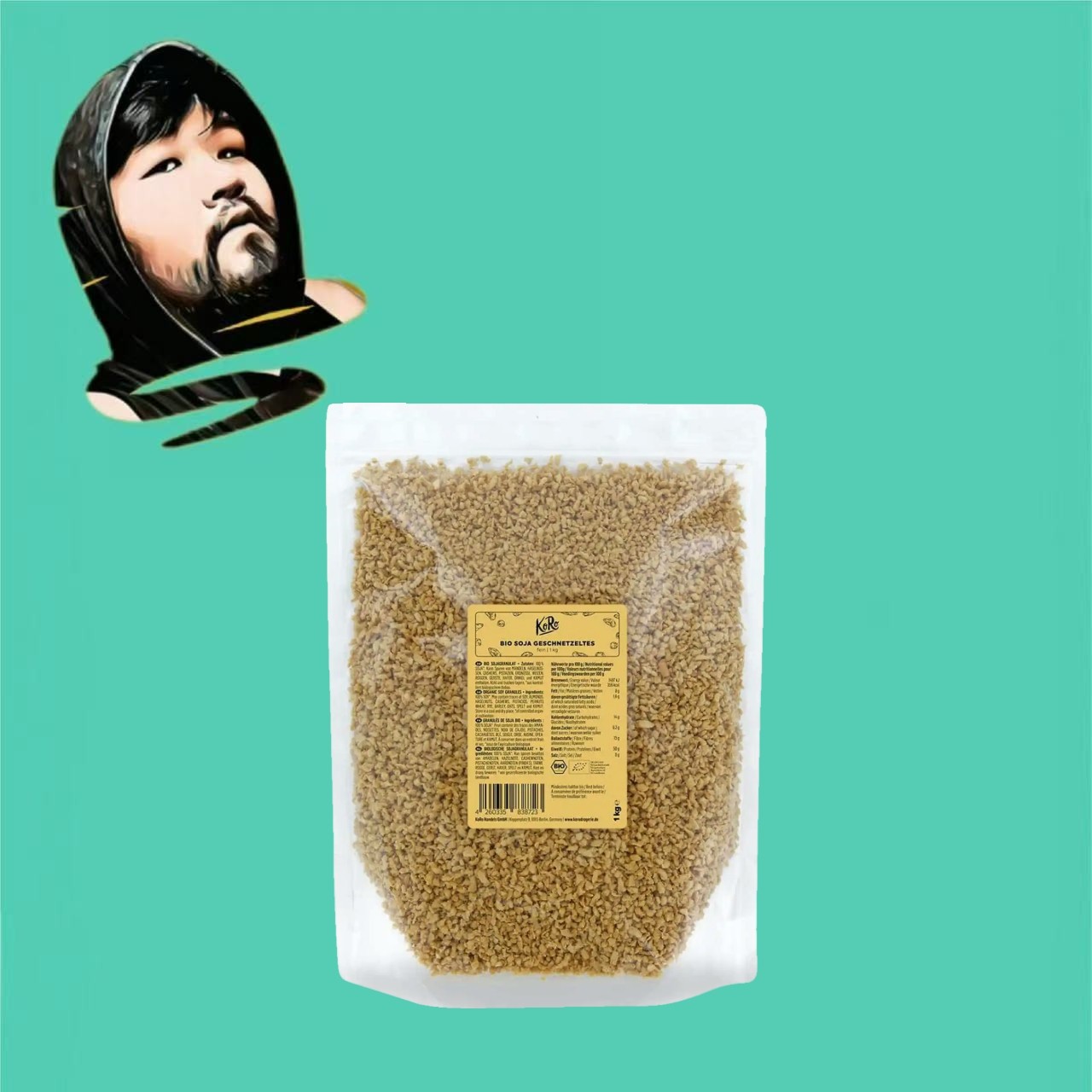 德国直邮【全场满300包邮】KORO有机素肉沫1kg