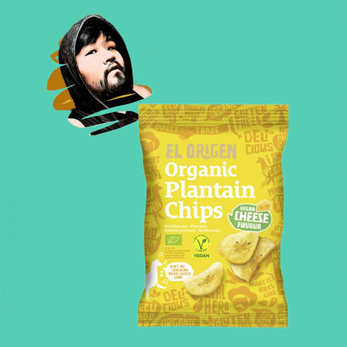 德国直邮【全场满300包邮】El Origen香蕉片芝士味80g