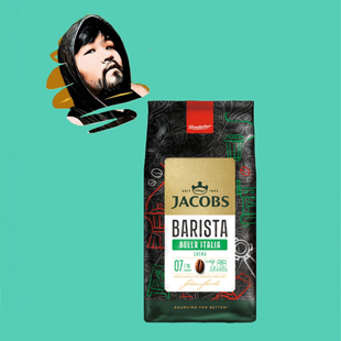 德国直邮【全场满300包邮】Jacobs意大利咖啡师限定烘焙咖啡豆1kg