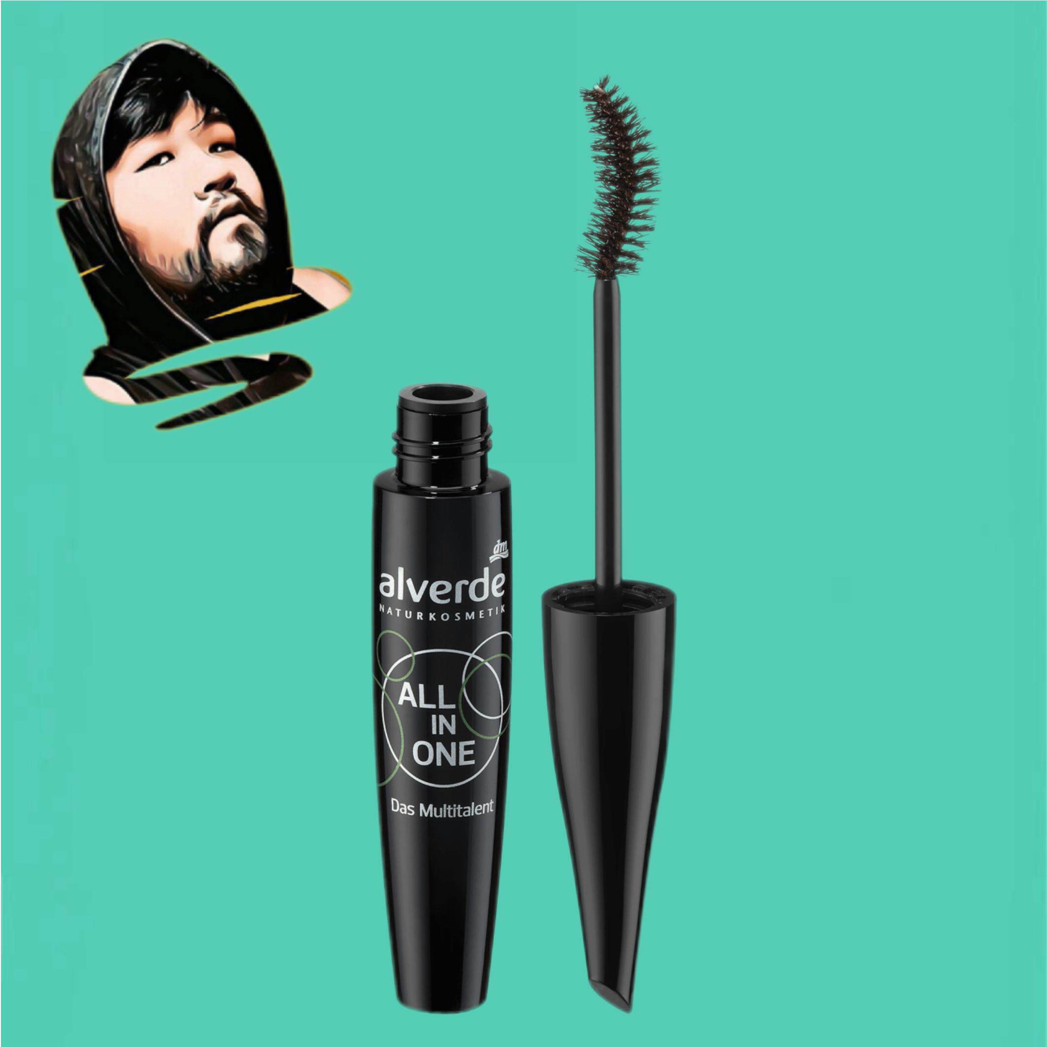 德国直邮【满300包邮】alverde艾薇德天然有机棕色睫毛膏12ml