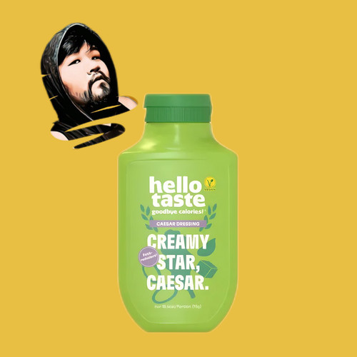 德国直邮【全场满300包邮】Hello taste低卡纯素汉堡凯撒酱300ml