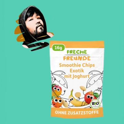 德国直邮【全场满300包邮】Freche Freunde有机热带水果溶豆16g