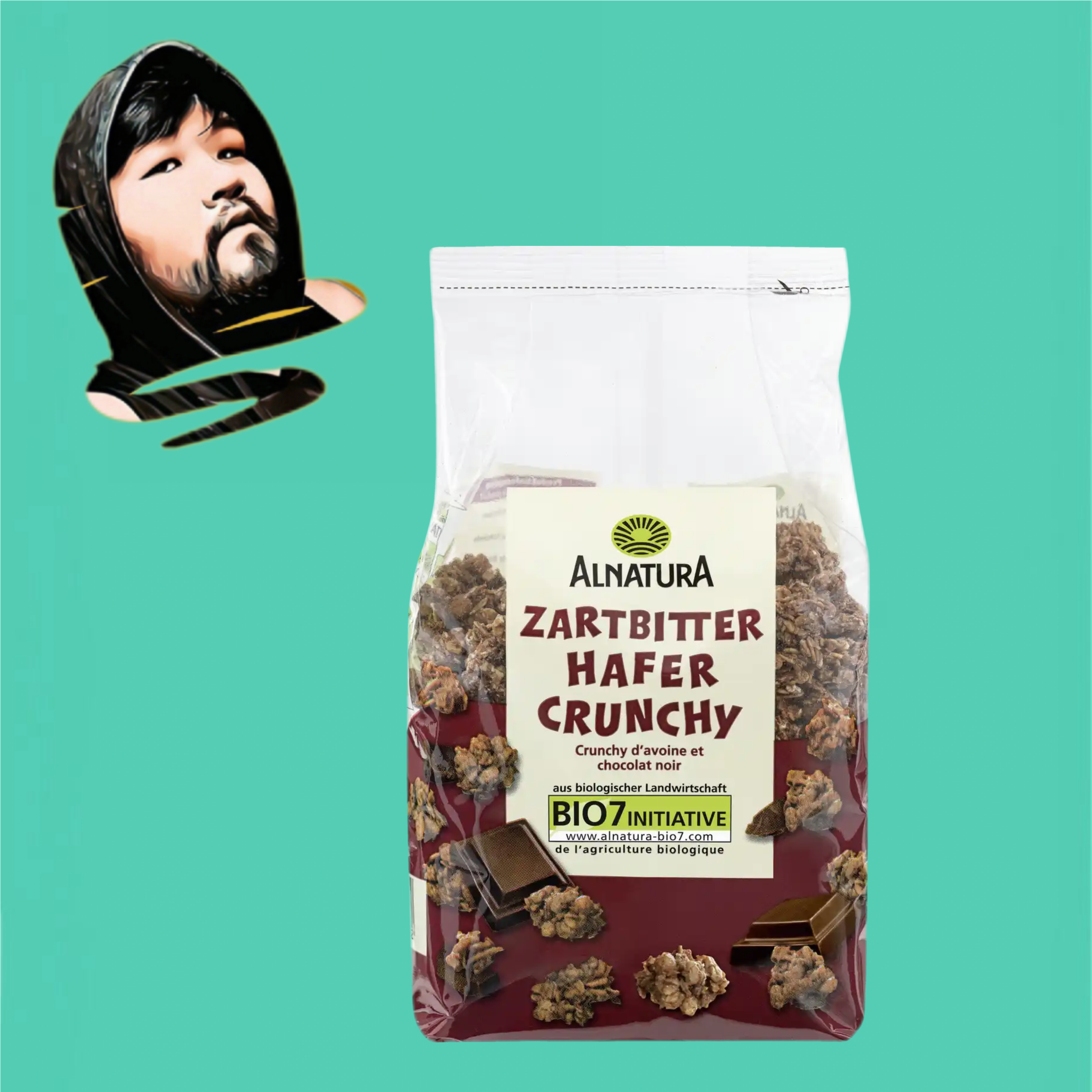 德国直邮【全场满300包邮】Alnatura有机黑巧克力燕麦脆380g,咖啡/麦片/冲饮,多谷物麦片,淘宝优惠券,粉丝福利购,淘宝优惠卷