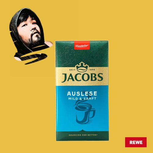 德国直邮【全场满300包邮】JACOBS 中度烘烤咖啡粉 500g