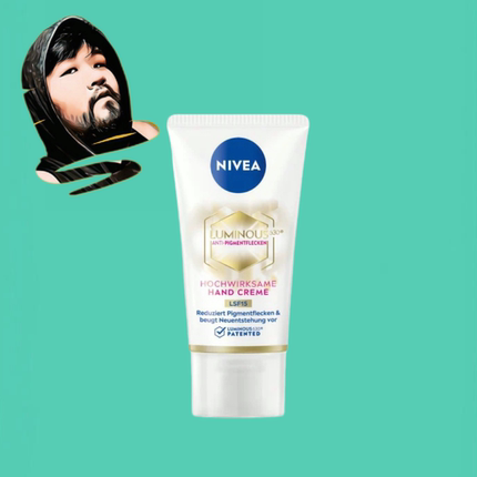 德国直邮【全场满300包邮】nivea妮维雅抗暗沉色斑护手霜50ml