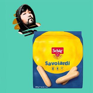 德国直邮【全场满300包邮】schar无麸质无糖无防腐剂手指饼干200g