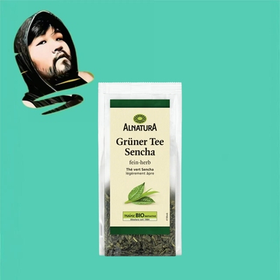 德国直邮【满300包邮】Alnatura安娜图拉有机绿茶75g