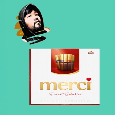 德国直邮【全场满300包邮】Merci精选多种巧克力250g