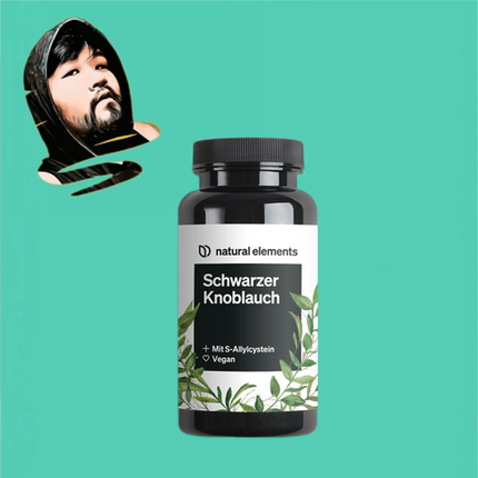 德国直邮【全场满300包邮】Natural elements黑蒜精华,45粒