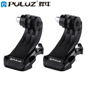 PULUZ胖牛 Gopro配件 山狗SJ4000 J型底座插扣 配件胸带/头盔底座