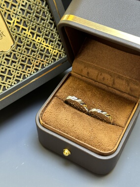 s925纯银男女情侣对戒小众设计感高级轻奢生日礼物送男女朋友