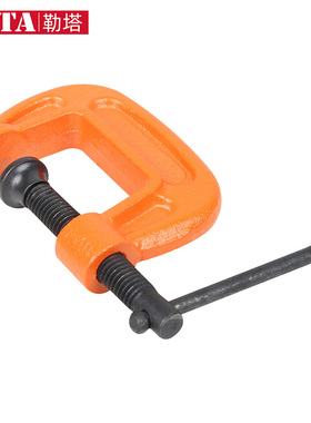 勒塔(LETA) 工业级重型玛钢G字夹g型C型木工夹子固定器夹紧器夹具