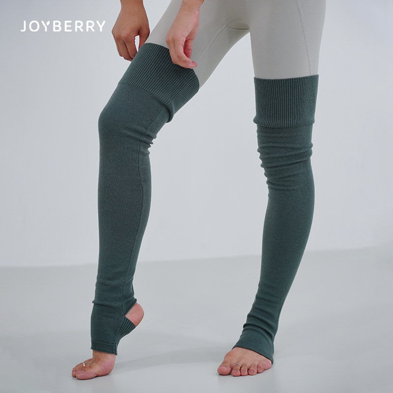 Joyberry新款羊毛瑜伽袜套保暖舒适秋冬高筒护膝堆堆袜在类目 运动/瑜伽/健身/球迷用品, 瑜伽, 瑜伽袜子中 - 来自Buy2taobao.com提供专业的淘宝代购服务
