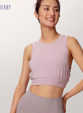 瑜伽背心 修身无袖罩衫 Daily Top 瑜伽运动上衣Joyberry