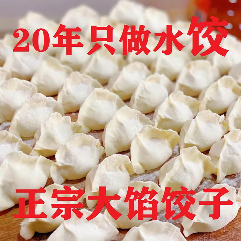 新鲜速冻饺子多种口味手工水饺