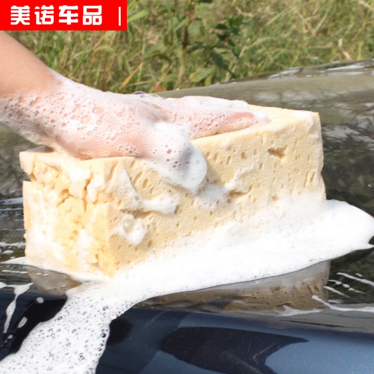 洗车海绵吸水海绵块专用大块特大号擦车神器强力去污棉汽车用工具