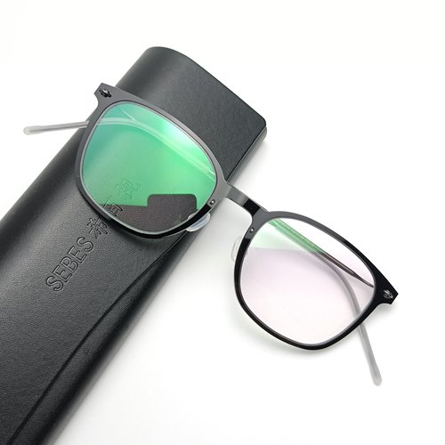 超轻眼镜框架6g高度近视林德6644