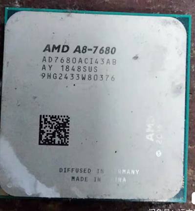 AMD:A8-7680 四核台式二手电脑主机配件APU 主频3.5集成显卡CPU