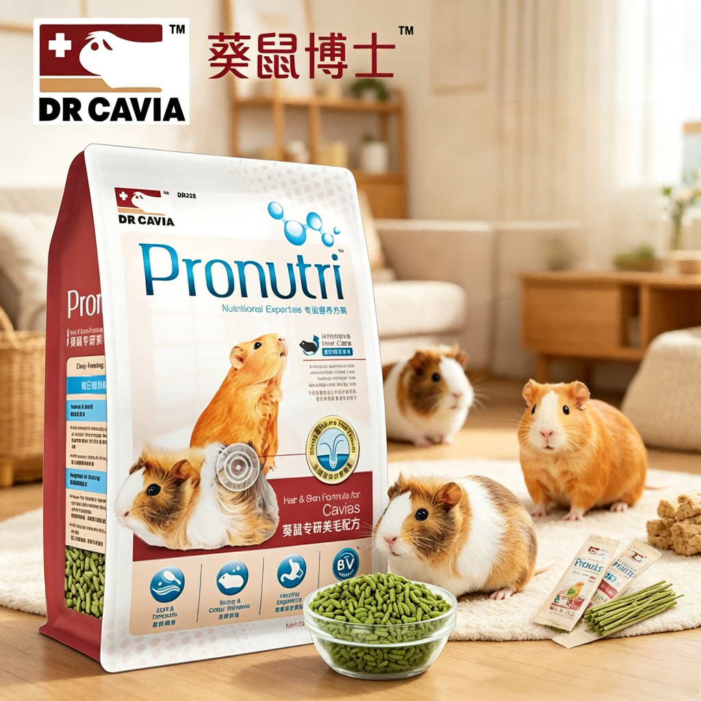 豚鼠博士荷兰猪豚鼠美毛除臭主粮