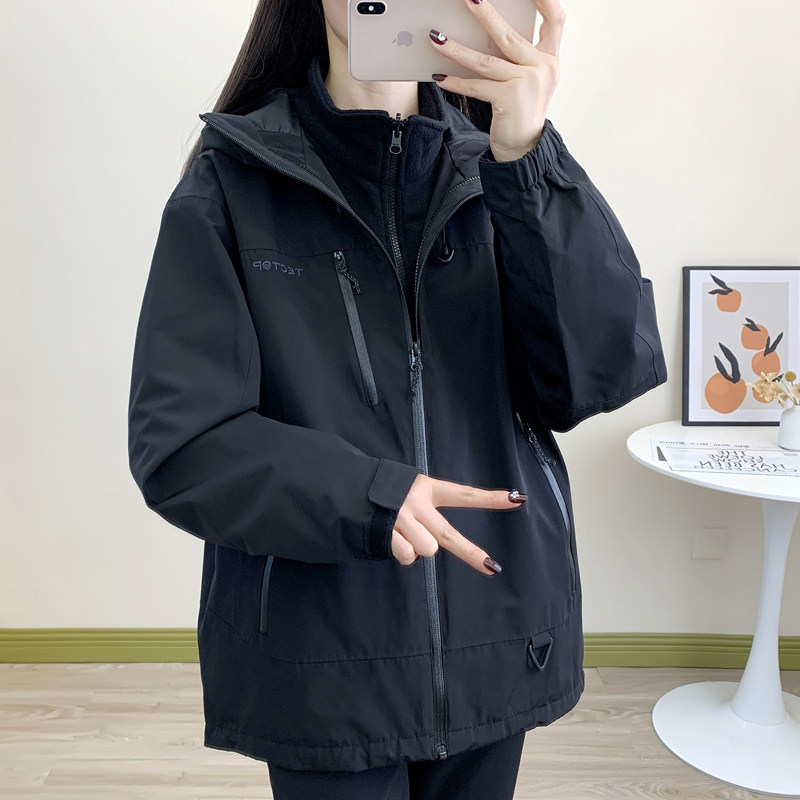 探拓防风防水男女冲锋衣