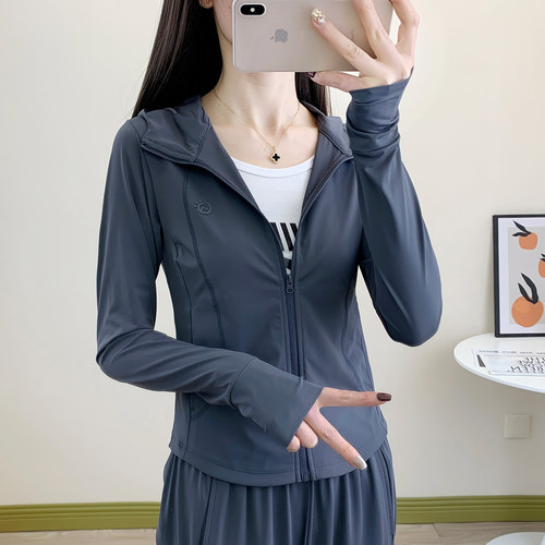 探拓修身防晒衣女UPF200+夏季专业防紫外线冰丝轻薄透气防晒服
