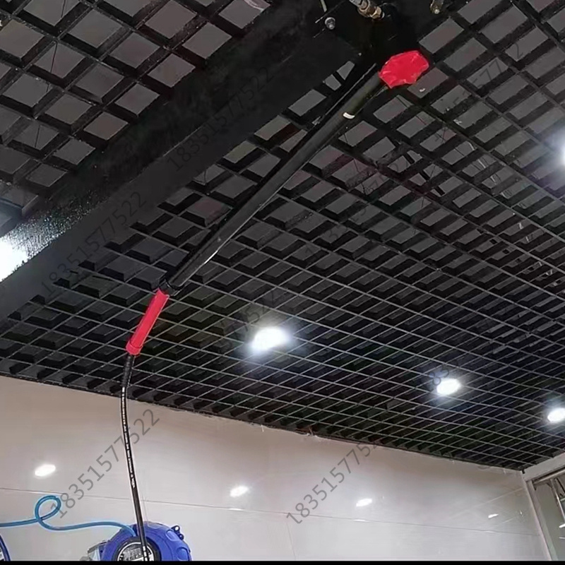 汽车美容店悬臂可伸缩360度铝合金摇臂商用洗车机摆臂杆不锈钢