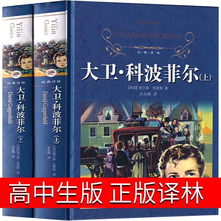 译林出版社 大卫科波菲尔正版高中生版狄更斯原著原版包邮大卫.科波菲尔人民长篇小说文学世界名著中学生课外书 大卫科坡菲尔