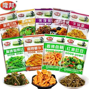 河北隆邦香辣藕片海带黄瓜缸豆木耳萝卜麻辣下饭菜酱菜开胃菜榨菜