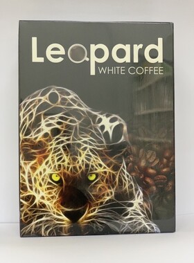 马来西亚进口咖啡代购直邮正品猎豹男士宝 LEOPARD 10包*20克/盒