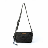 单肩相机包男女士轻便斜挎包百搭小包包 黑色菱格时尚 索尼 SONY