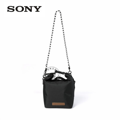 索尼插扣单肩斜跨包手提小方包