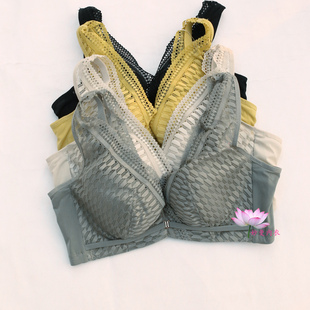 薄棉杯 大胸大码 正品 新美婷内衣文胸1159美背蕾丝记忆软钢圈背心式