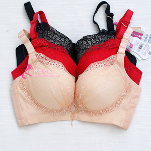 新美婷内衣女专柜正品无钢圈收副乳厚A薄B聚拢侧收性感文胸罩舒适