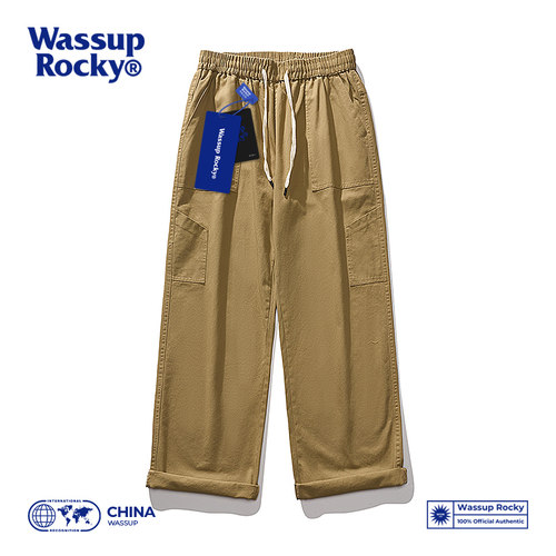 日系山复古宽松直筒工装男秋