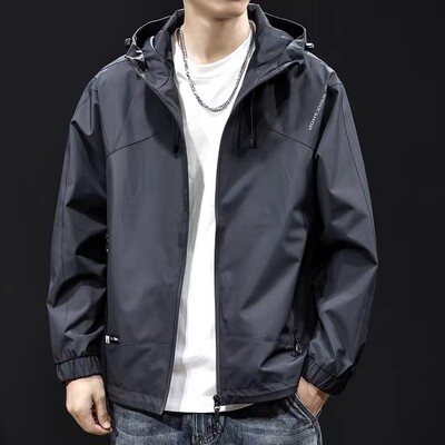 冲锋衣男外套连帽2025新款