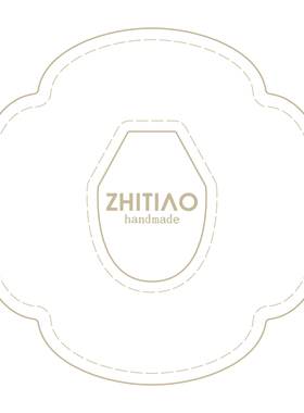 纸条手作 手工木刀锷 定制