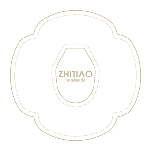 纸条手作 手工木刀锷 定制