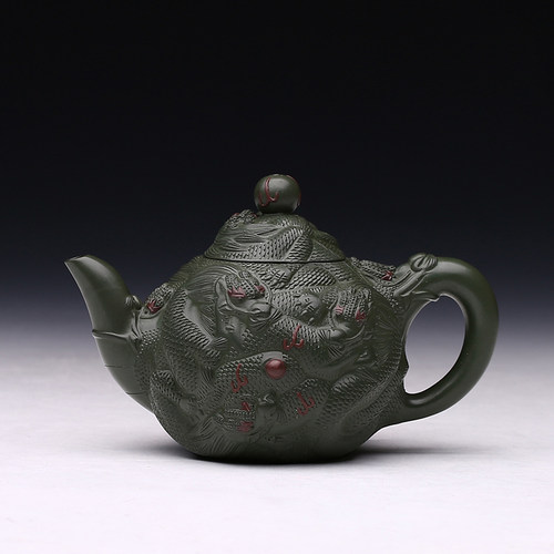 王红娟复古紫砂茶壶原矿宜兴紫砂