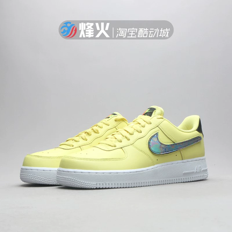 Campfire Sports Nike Air Force 1 07 LV8 AF1 Giày móc đầy màu sắc CI0064-700 - Dép / giày thường