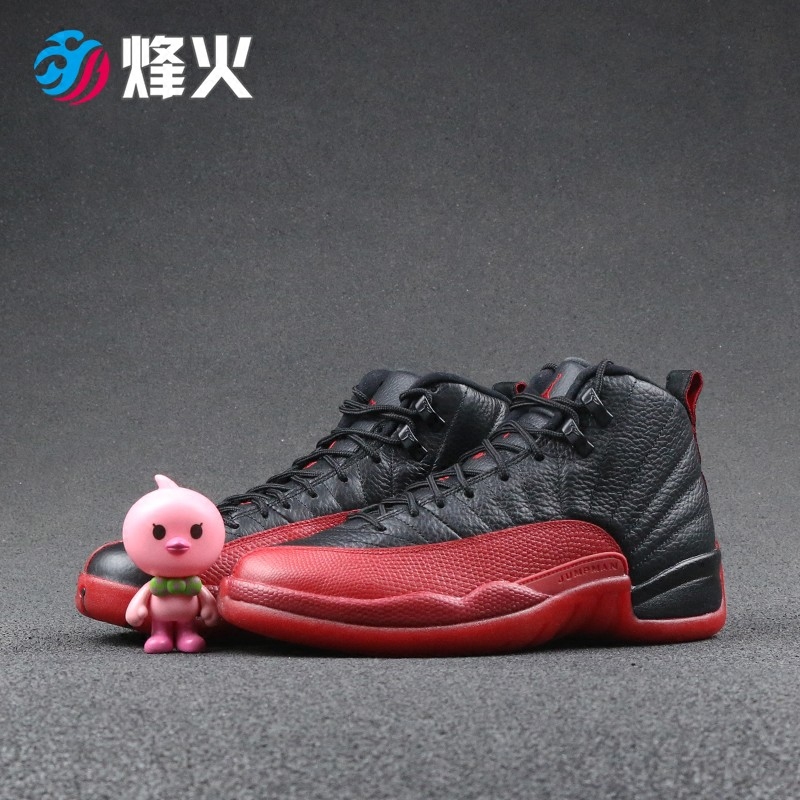 ·é»ðÌåÓý Air Jordan AJ12 ÇÇ12 ºÚºì²¡µ¹ 153265 130690-002