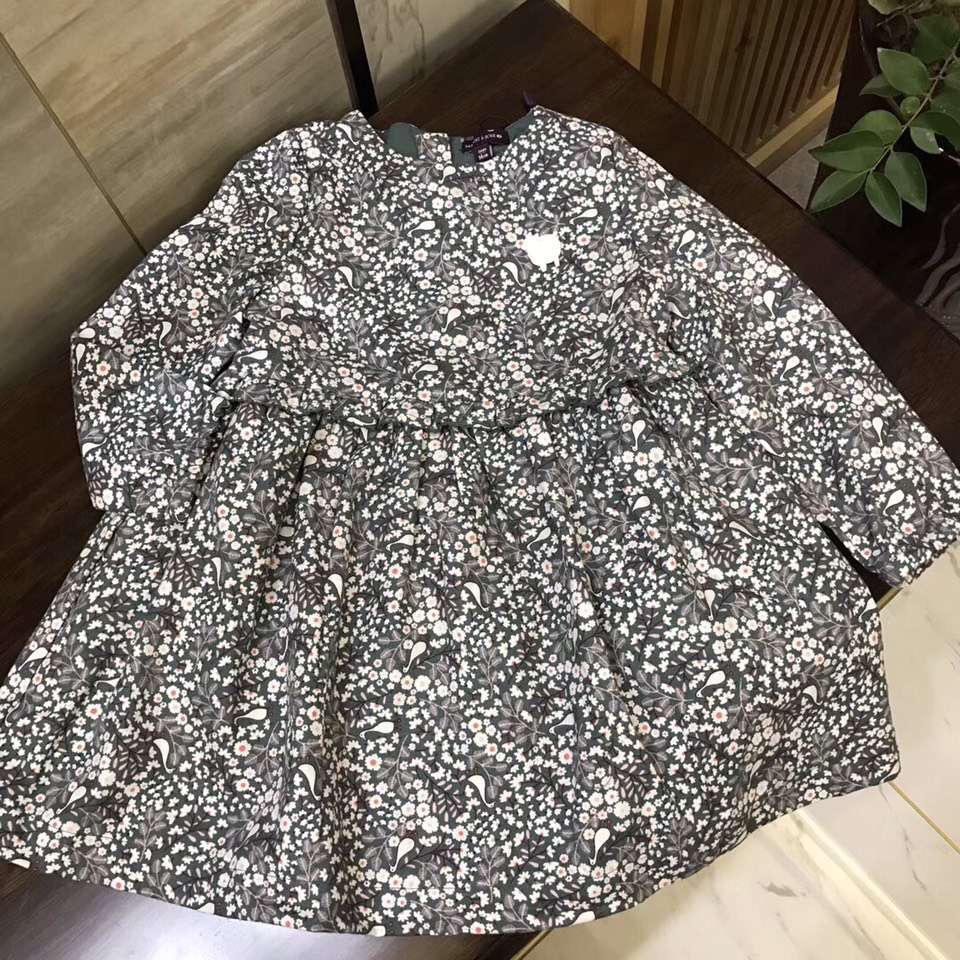 法式童装女童连衣裙春季2025新款儿童裙子宝宝碎花裙小女孩公主裙