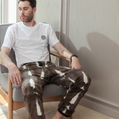 水貂保暖裤 貂皮裤 男冬季 加厚加绒棉裤 子皮毛一体皮草裤 子真皮皮裤