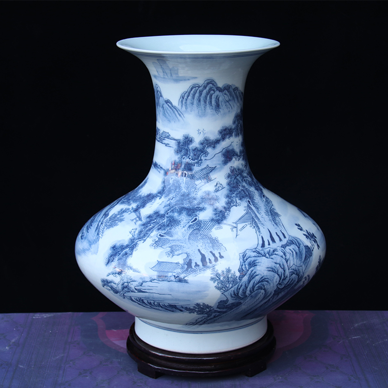 中式陶瓷景德镇通用花瓶