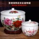 10斤20斤大号陶瓷米缸景德镇瓷器米桶腌菜腌肉坛子带盖青花储蓄罐