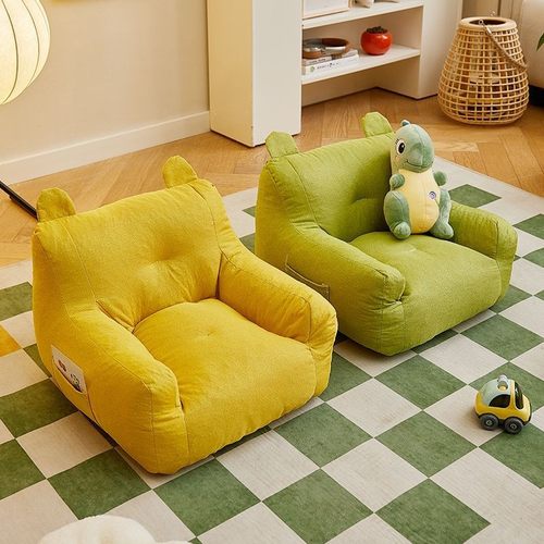 儿童沙发小熊房间阅读角