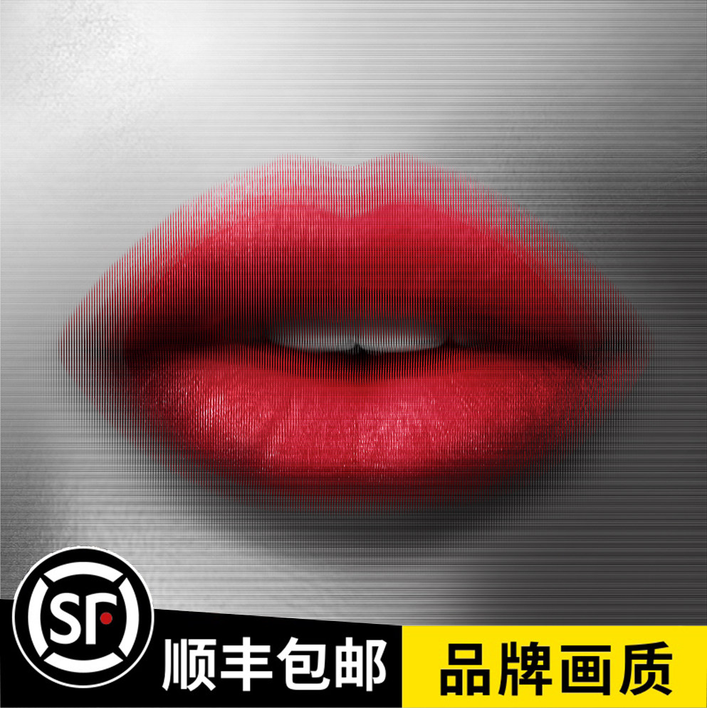 光栅5D动态画圆点光栅四维空间五维位移渐变画莫尔条纹画创意订制